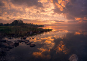 Ein Idyllischer Küstenabschnitt auf Bornholm